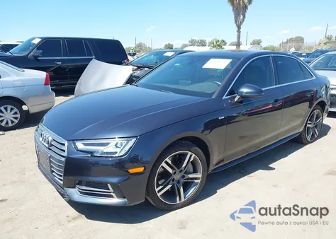 2017 Audi A4 Premium Plus z USA, uszkodzony, nr VIN WAULNAF48HN043611